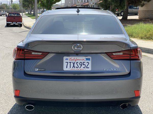 2016 Lexus IS 200t F Sport - Navigation - Blind Spot LOW MILES! CLEAN for sale in Norco, CA – photo 9