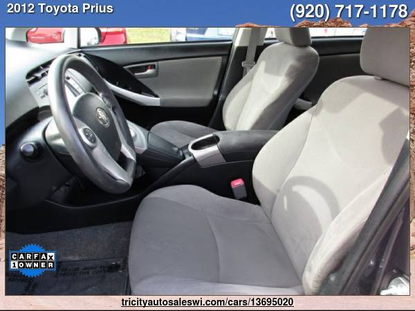 2012 Toyota Prius Three 4dr Hatchback Family owned since 1971 - cars... for sale in MENASHA, WI – photo 11