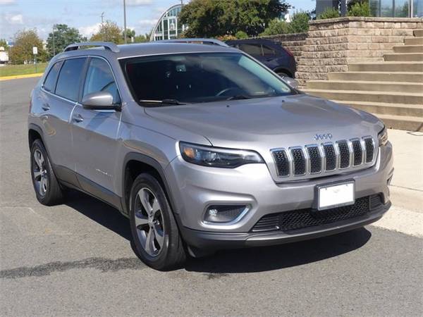 2019 Jeep Cherokee Limited suv Billet Silver Metallic Clearcoat -... for sale in CHANTILLY, District Of Columbia – photo 20
