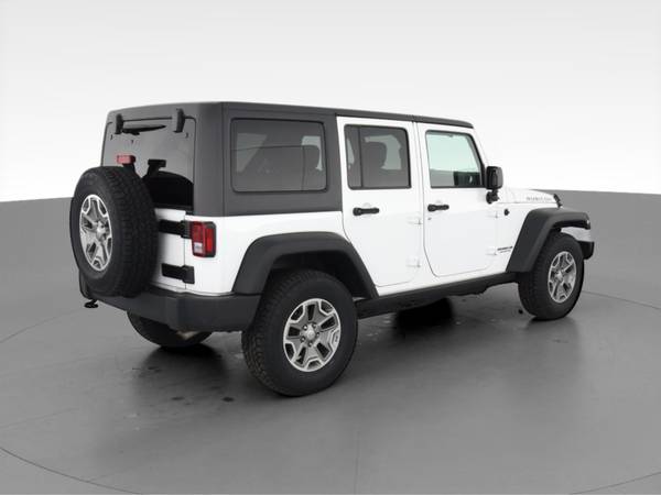 2015 Jeep Wrangler Unlimited Rubicon Sport Utility 4D suv White - -... for sale in Lansing, MI – photo 11