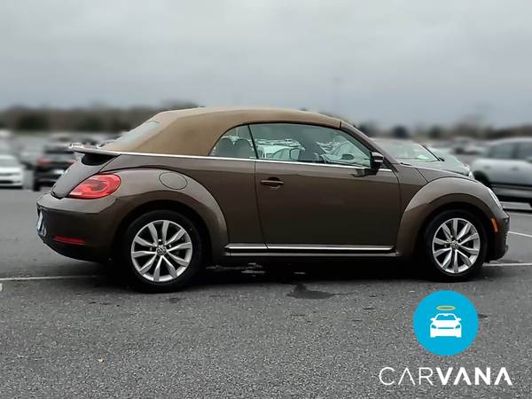 2014 VW Volkswagen Beetle TDI Convertible 2D Convertible Brown - -... for sale in Saint Paul, MN – photo 12