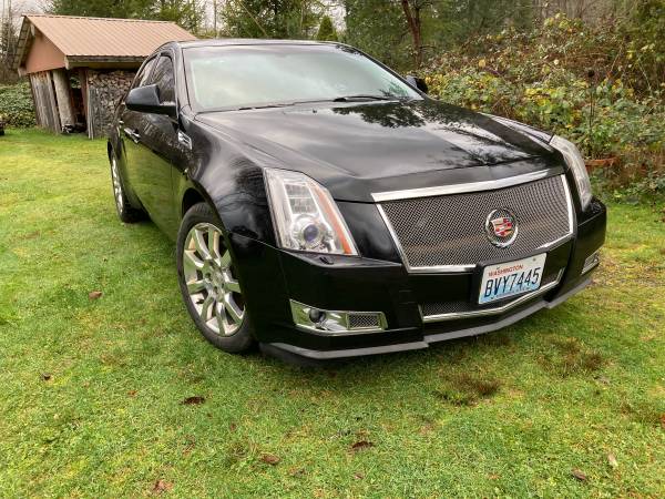 2009 Cadillac CTS- Black on Black - cars & trucks - by owner -... for sale in North Bend, WA – photo 2