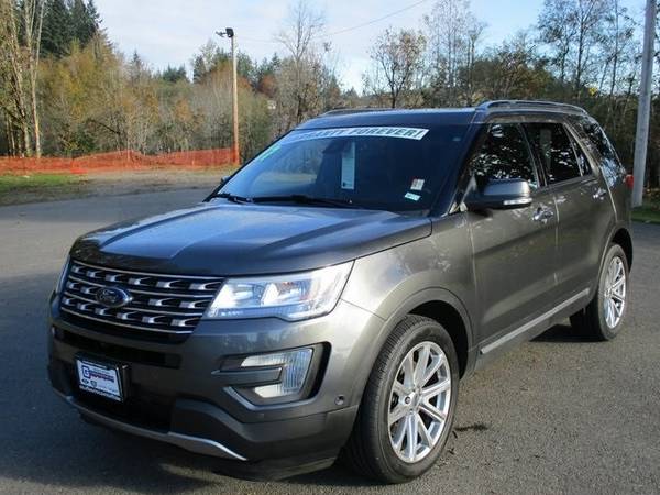 2017 Ford Explorer 4x4 4WD Limited SUV THIRD ROW SEATS LOADED - cars... for sale in Shelton, WA – photo 2