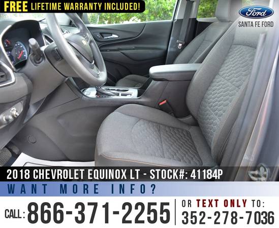 2018 Chevrolet Equinox LT Onstar, SiriusXM, Backup Camera for sale in Alachua, AL – photo 12
