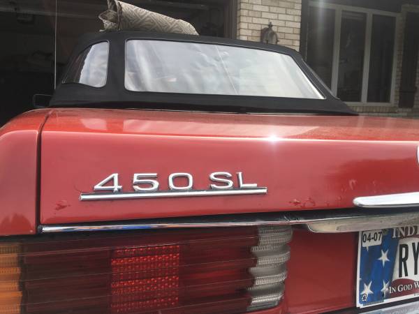 1973 Mercedes 450SL convertible for sale in Granger , IN – photo 9
