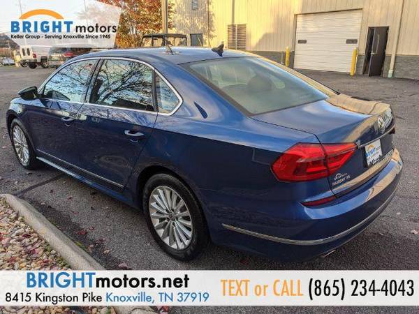 2016 Volkswagen Passat SE PZEV 6A HIGH-QUALITY VEHICLES at LOWEST... for sale in Knoxville, TN – photo 2