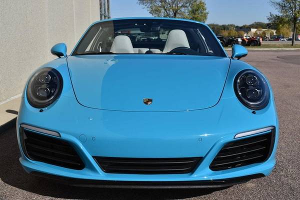 2017 Porsche 911 Targa 4S **$176K MSRP** Miami Blue 6K Miles for sale in Sioux Falls, MN – photo 8