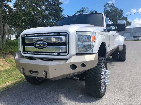 SUPER CLEAN LIFTED KING RANCH F350 DUALLY 6.7 POWERSTROKE DIESEL for sale in Melbourne , FL – photo 9