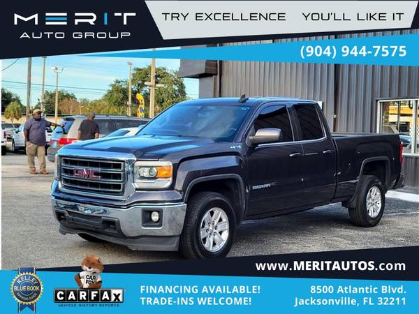 2015 GMC Sierra 1500 Double Cab SLE Pickup 4D 6 1/2 ft FOR ONLY for sale in Jacksonville, FL – photo 2