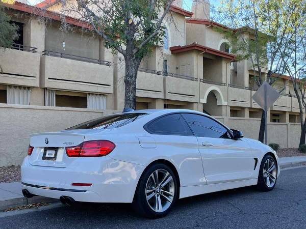 2014 BMW 4 Series 428i coupe Alpine White - - by for sale in Phoenix, AZ – photo 4