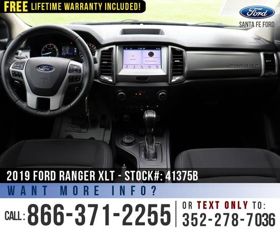 2019 FORD RANGER XLT Camera, Touchscreen, FordPass Connect for sale in Alachua, FL – photo 15