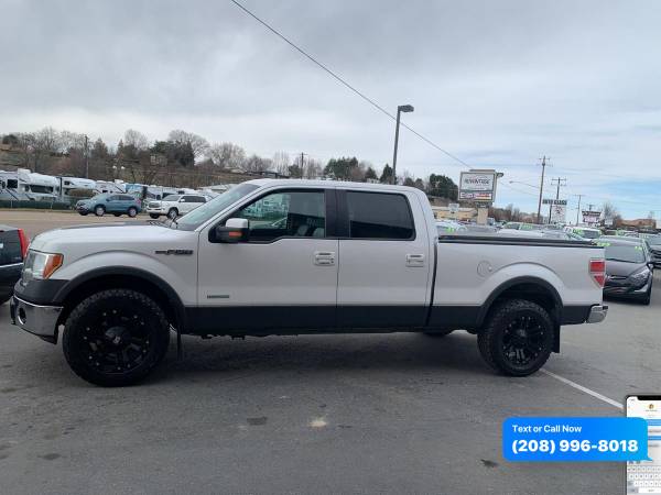 2011 Ford F-150 F150 F 150 Lariat 4x4 4dr SuperCrew Styleside 5 5 for sale in Garden City, ID – photo 5