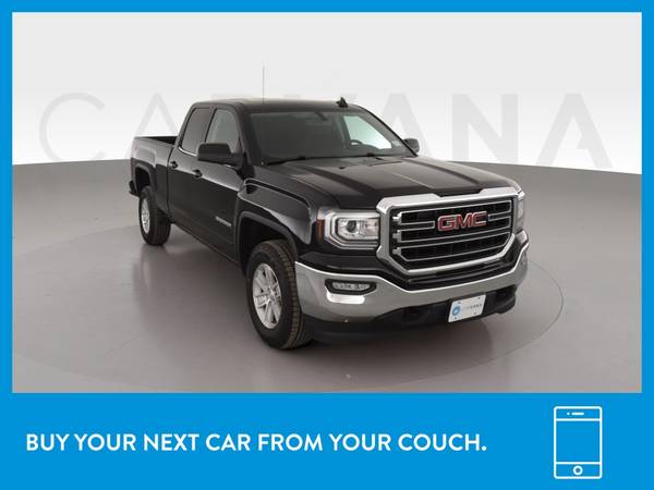 2018 GMC Sierra 1500 Double Cab SLE Pickup 4D 6 1/2 ft pickup Black for sale in Green Bay, WI – photo 12