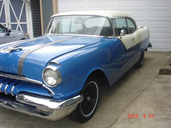 1955 Pontiac Chieftain - cars & trucks - by owner - vehicle... for sale in Newberg, OR – photo 2