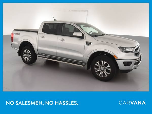 2019 Ford Ranger SuperCrew Lariat Pickup 4D 5 ft pickup Silver for sale in Manhattan Beach, CA – photo 11