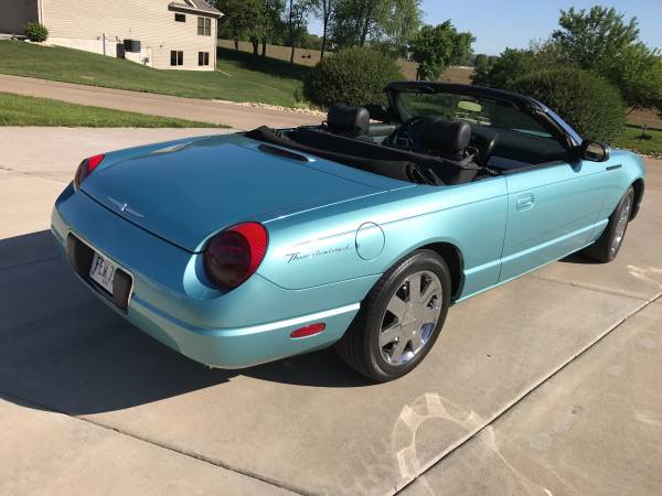 2002 Ford Thunderbird Deluxe Convertible for sale in Davenport, IA – photo 11