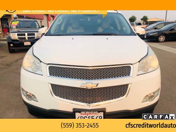2011 Chevrolet Traverse LTZ 4dr SUV with - cars & trucks - by dealer... for sale in Fresno, CA – photo 3