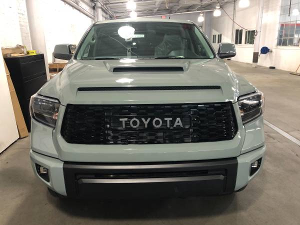 New 2021 Trd Pro Tundra 4wd Crewmax 4x4 5.7L V8 *Lunar Rock* - cars... for sale in Burlingame, CA – photo 5