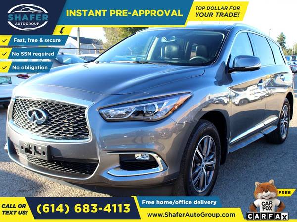 $341/mo - 2017 Infiniti QX60 - Easy Financing! - cars & trucks - by... for sale in Columbus, OH – photo 3