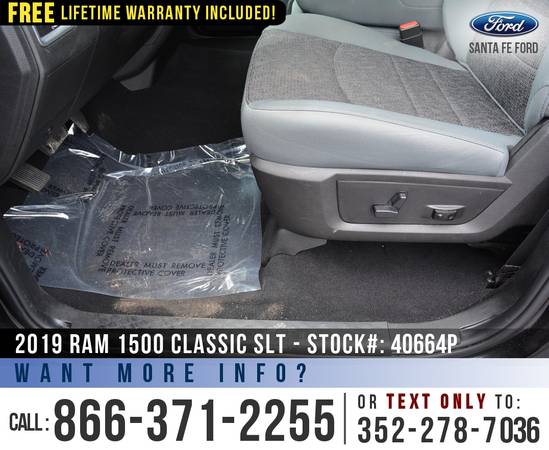 2019 RAM 1500 CLASSIC SLT 4WD Flex Fuel, Camera, Touchscreen for sale in Alachua, FL – photo 14