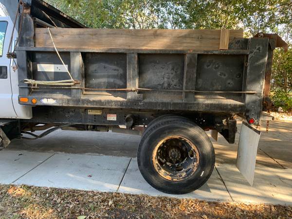 2002 Ford F650 5yd Dump Truck Single Axle CAT 7.2 * Low Miles - cars... for sale in Austin, TX – photo 7