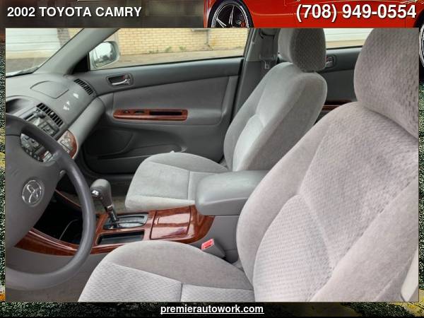 2002 TOYOTA CAMRY LE - - by dealer - vehicle for sale in Alsip, IL – photo 20
