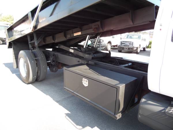 Ford F750 Flatbed 16 DUMP BODY TRUCK Dump Work flat bed DUMP TRUCK for sale in south florida, FL – photo 10