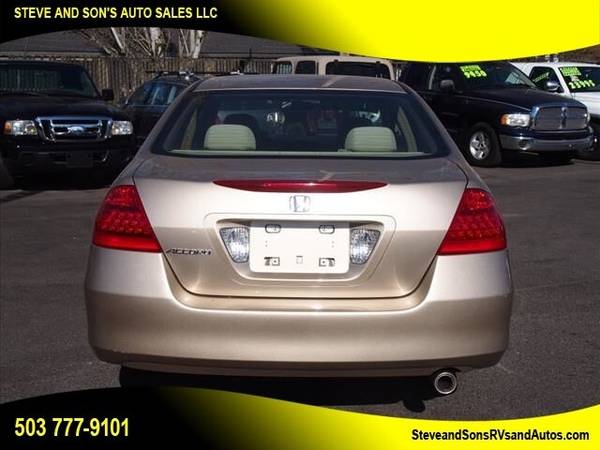 2007 Honda Accord LX 4dr Sedan (2 4L I4 5A) - - by for sale in Happy valley, OR – photo 3