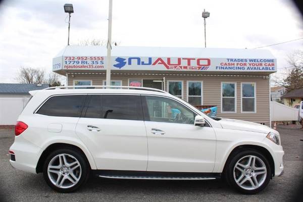 2014 Mercedes-Benz GL550 4MATIC PEARL WHITE 80K DVD NAVI LTHR ROOF... for sale in south amboy, NJ – photo 2