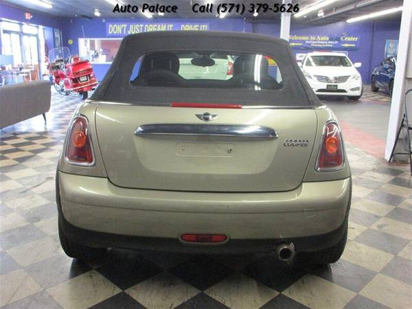 2009 MINI Cooper Base 2dr Convertible - - by dealer for sale in MANASSAS, District Of Columbia – photo 5