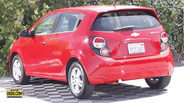 2013 Chevy Chevrolet Sonic LT hatchback Victory Red for sale in San Jose, CA – photo 2