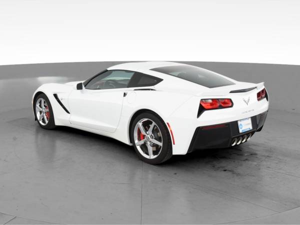 2014 Chevy Chevrolet Corvette Stingray Coupe 2D coupe White -... for sale in San Marcos, TX – photo 7