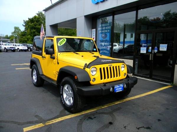 2015 Jeep Wrangler 4WD 2DR SPORT HARD TOP W/ 6-SPEED MANUAl - cars &... for sale in Plaistow, MA – photo 2