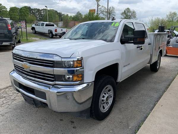 2016 Chevy Chevrolet Silverado 2500HD LT Crew Cab Long White - cars for sale in Bethel Heights, AR – photo 6