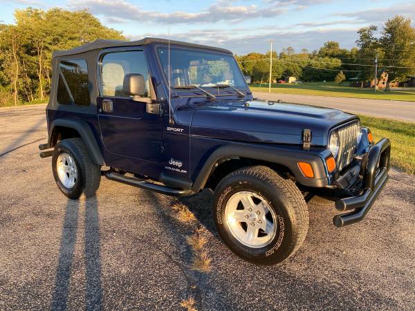 Clean 05 Jeep Wrangler TJ - cars & trucks - by dealer - vehicle... for sale in Hillsboro, OH – photo 3