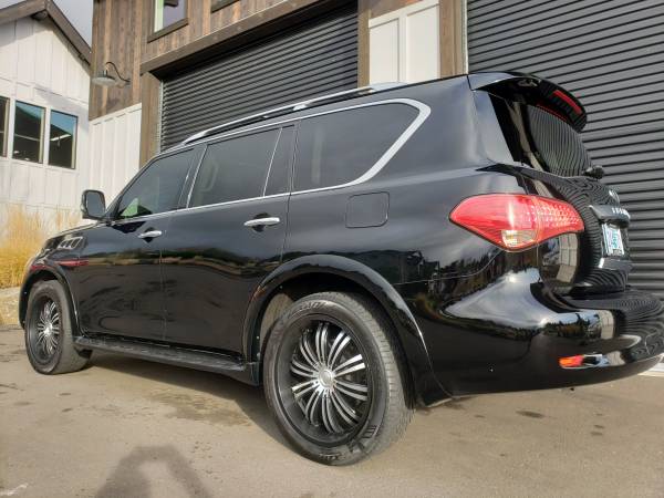 2012 Infiniti QX56 - QX80 - Loaded - Low Miles - cars & trucks - by... for sale in Sherwood, WA – photo 3