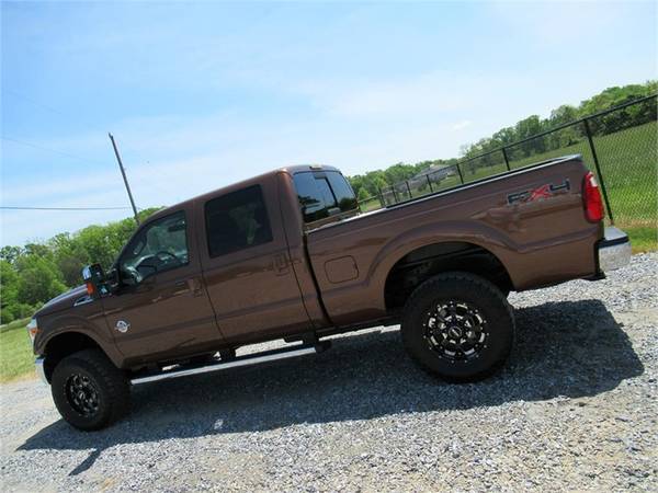 2011 FORD F250 SUPER DUTY LARIAT, Brown APPLY ONLINE for sale in Summerfield, VA – photo 2