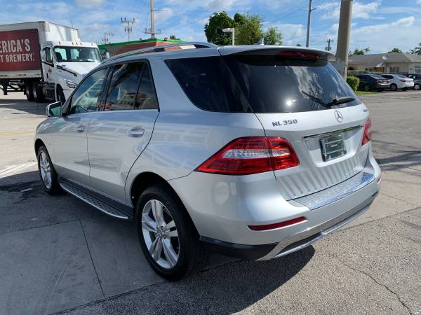 2012 MERCEDES ML350 0 DOWN WITH 650 CREDIT!! CALL CARLOS for sale in south florida, FL – photo 4