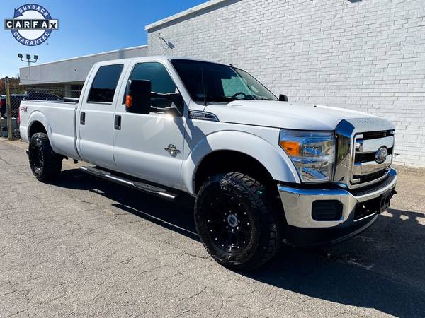 Ford F250 4x4 Diesel Truck Crew Cab Powerstroke Pickup Trucks Long... for sale in Hickory, NC – photo 8