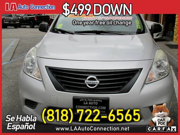 2014 Nissan Versa S Plus FOR ONLY 148/mo! - - by for sale in Van Nuys, CA – photo 3