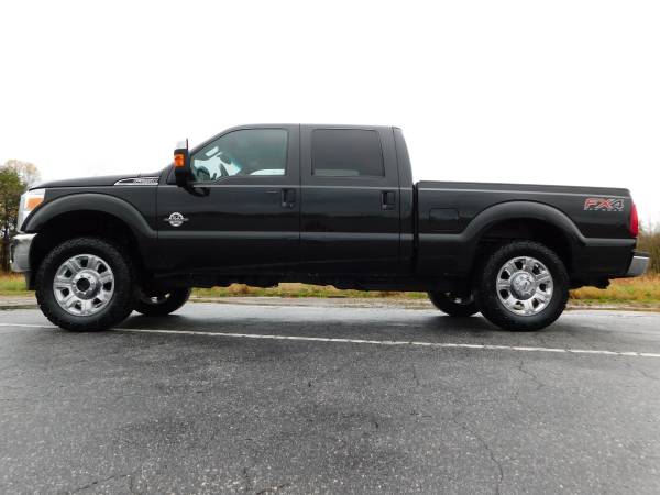 LIFTED 15 FORD F250 LARIAT CREW 6.7L POWERSTROKE TURBO DIESEL 4X4... for sale in KERNERSVILLE, NC – photo 9