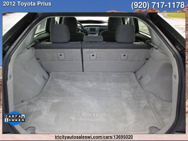 2012 Toyota Prius Three 4dr Hatchback Family owned since 1971 - cars... for sale in MENASHA, WI – photo 20