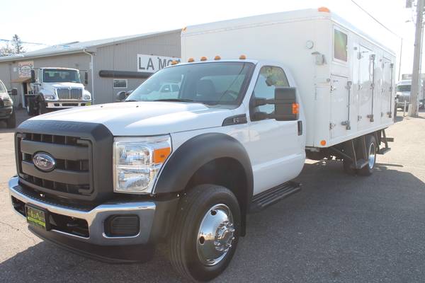 2015 FORD F-550 SUPERDUTY V10 NEW TIRES FREEZER BODY 126K CLEAN... for sale in WINDOM, ND – photo 8