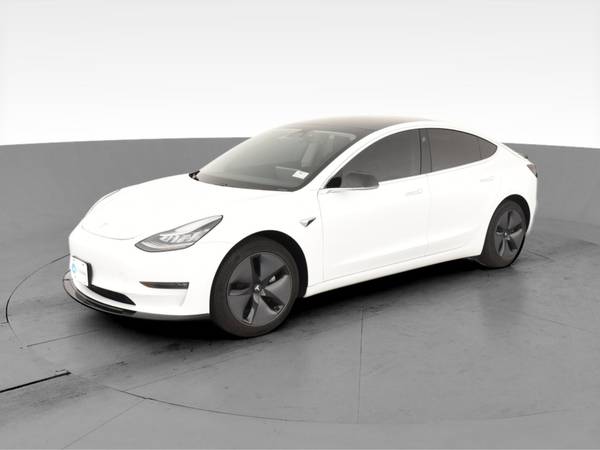 2019 Tesla Model 3 Mid Range Sedan 4D sedan White - FINANCE ONLINE -... for sale in San Antonio, TX – photo 3
