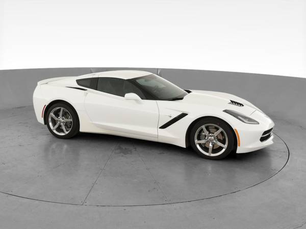 2014 Chevy Chevrolet Corvette Stingray Coupe 2D coupe White -... for sale in binghamton, NY – photo 14