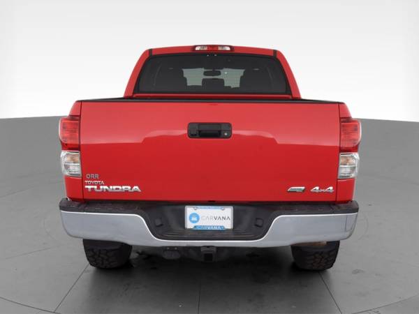 2012 Toyota Tundra CrewMax Pickup 4D 5 1/2 ft pickup Red - FINANCE -... for sale in Hobart, IL – photo 9