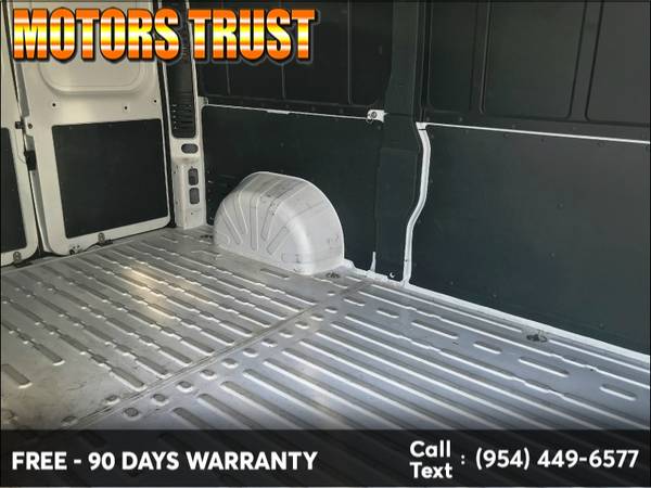 2019 Ram ProMaster Cargo Van 2500 High Roof 136" WB BAD CREDIT NO... for sale in Miami, FL – photo 20