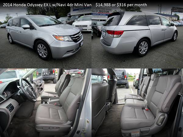 2014 Honda Odyssey EX LMini Van FOR ONLY 316/mo! for sale in Lynnwood, WA – photo 15