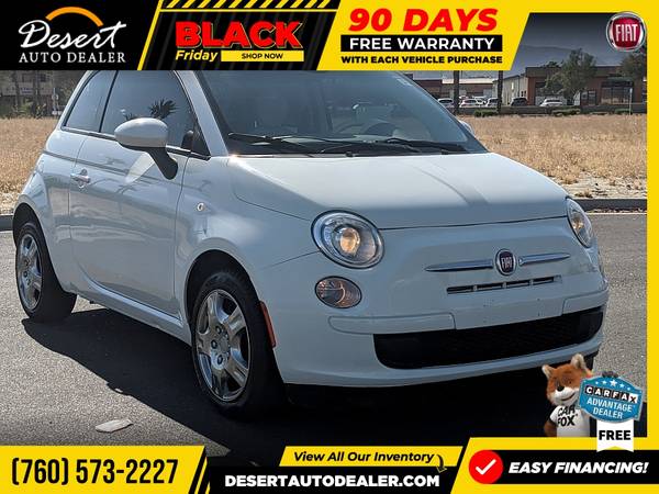 2015 Fiat 500 69,000 MILES 1 OWNER Pop Hatchback with lots of power... for sale in Palm Desert , CA – photo 7