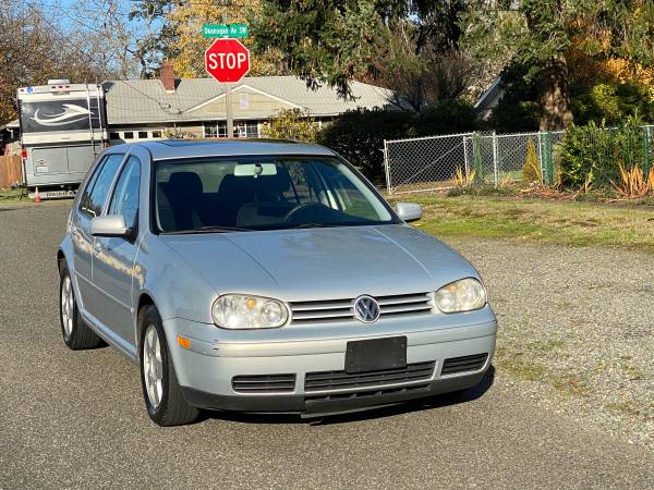 2001 Volkswagen golf five-speed manual runs good low miles - cars &... for sale in Lakewood, WA – photo 2